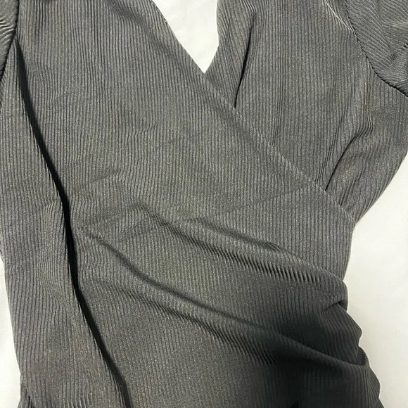 Shein ribbed rouched body suit - Picture 3 of 4